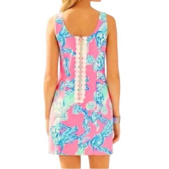 Lily Pulitzer Cathy Shift Sleeveless Pink Pout
Barefoot Princess Back Zip Sz 2 - Picture 2 of 14